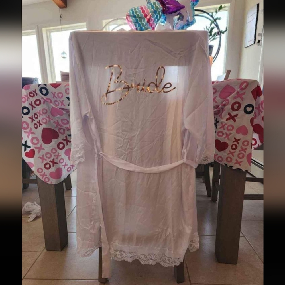 Bride robe
